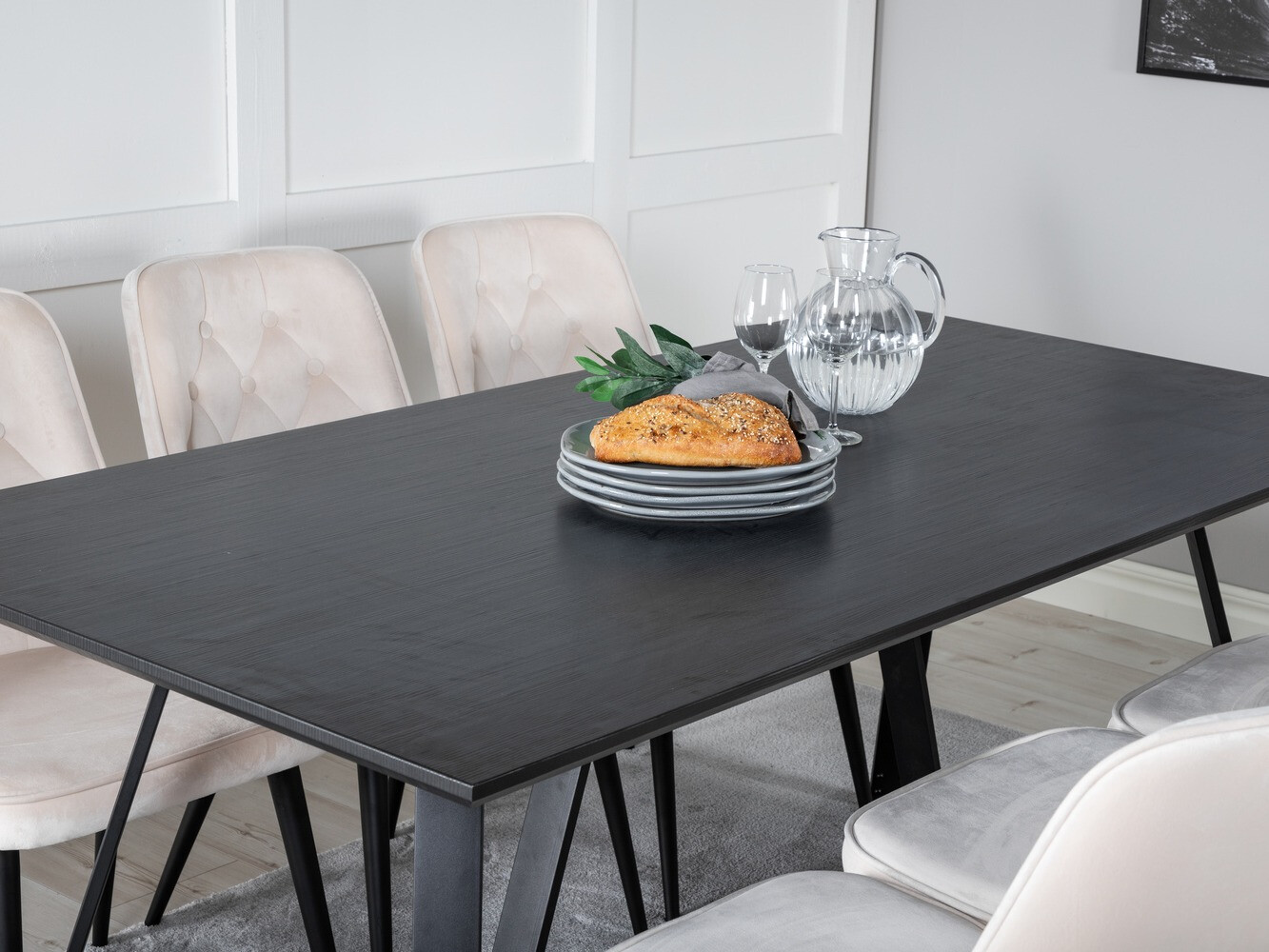 Söögitoakomplekt Dallas 1628 (Beež)