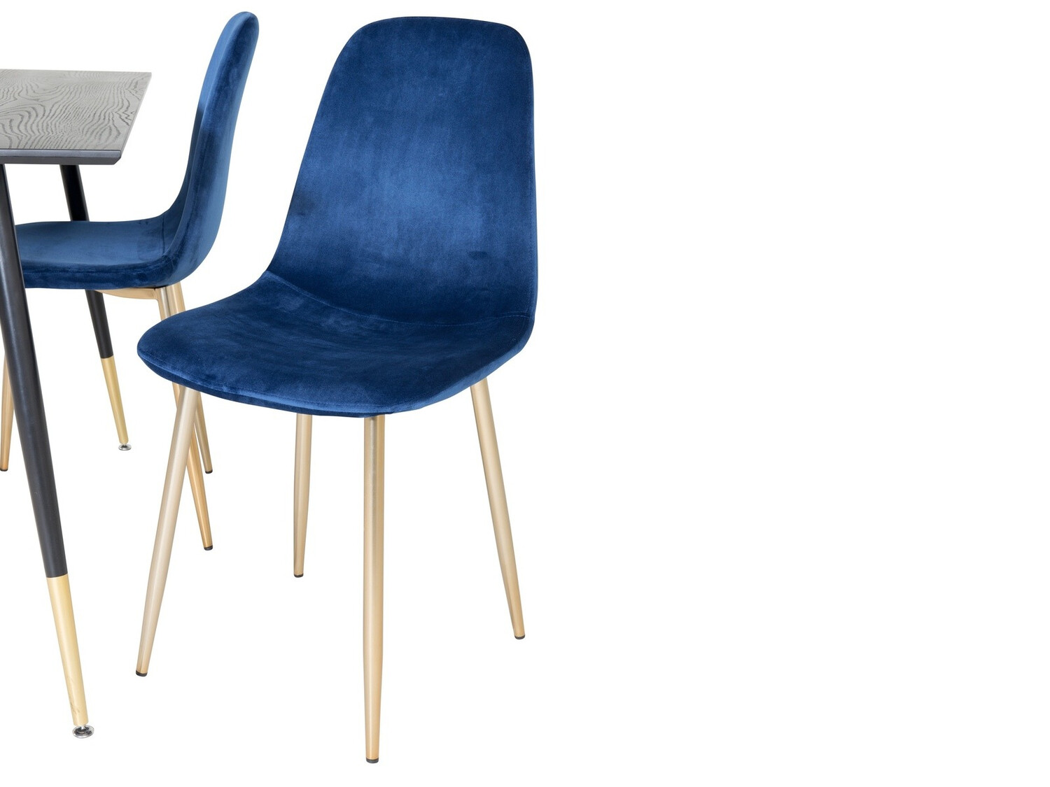 Söögitoakomplekt Dallas 1693 (Sinine + kuldne)