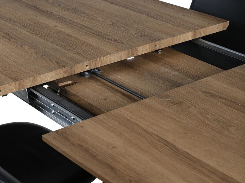 Söögitoakomplekt Dallas 330 (Must)