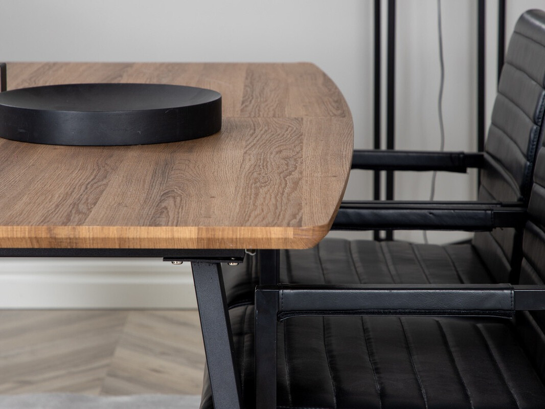 Söögitoakomplekt Dallas 337 (Must)