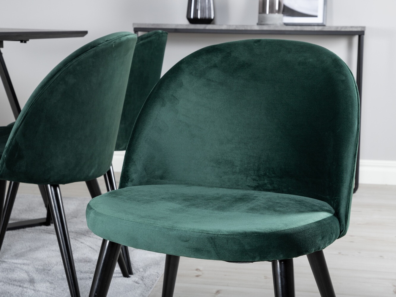 Söögitoakomplekt Dallas 360 (Roheline + Must)