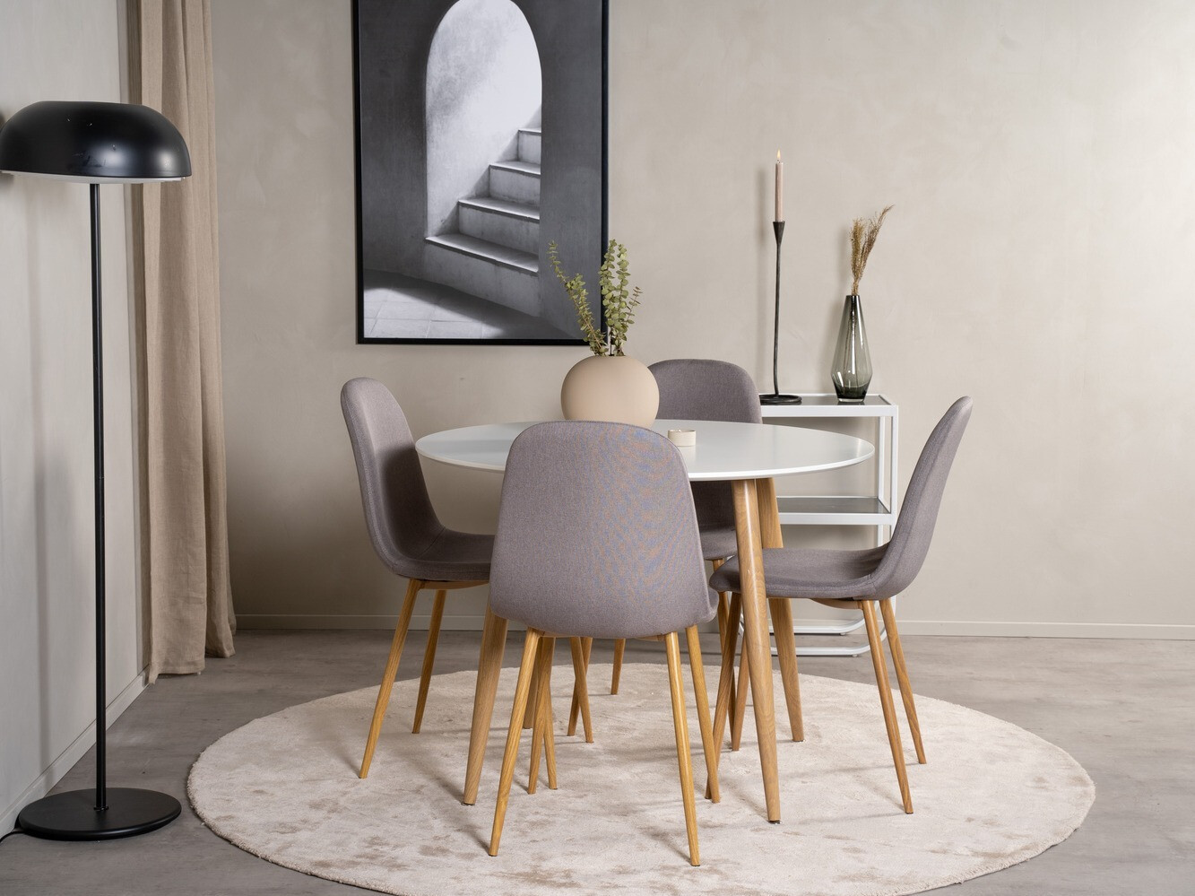 Söögitoakomplekt Dallas 291 (Hall + Tamm)