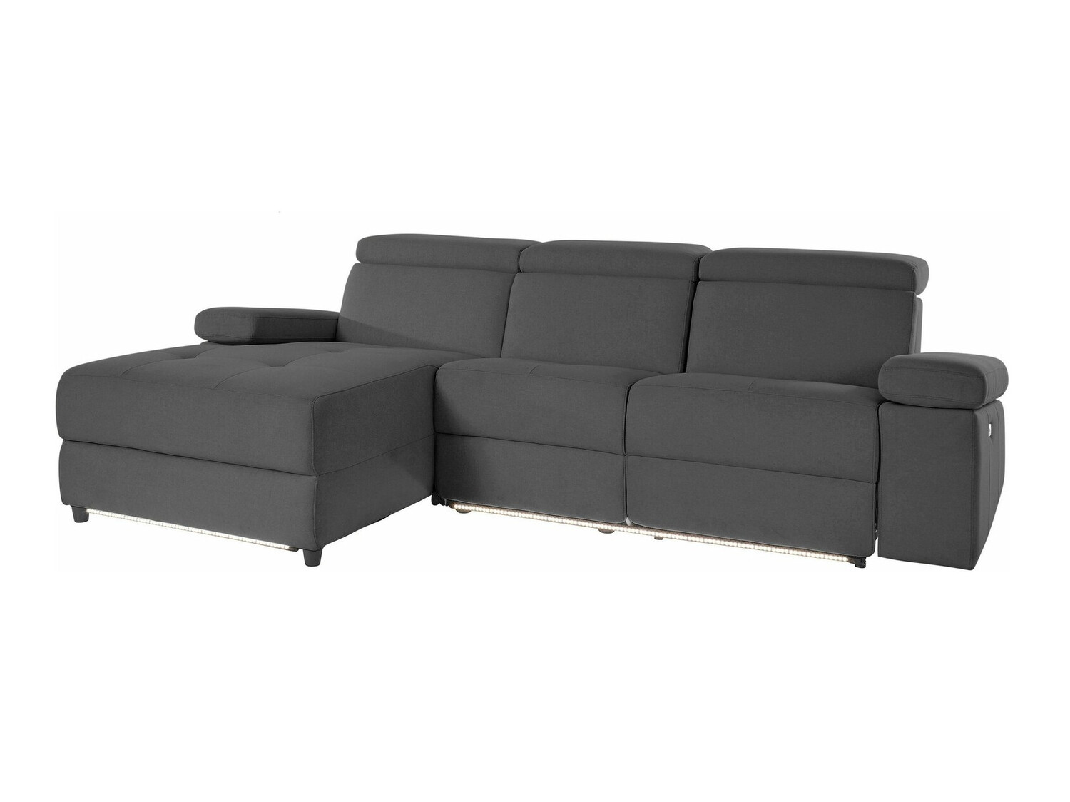 Pehme nurga recliner Denton 698 (Antratsiit)