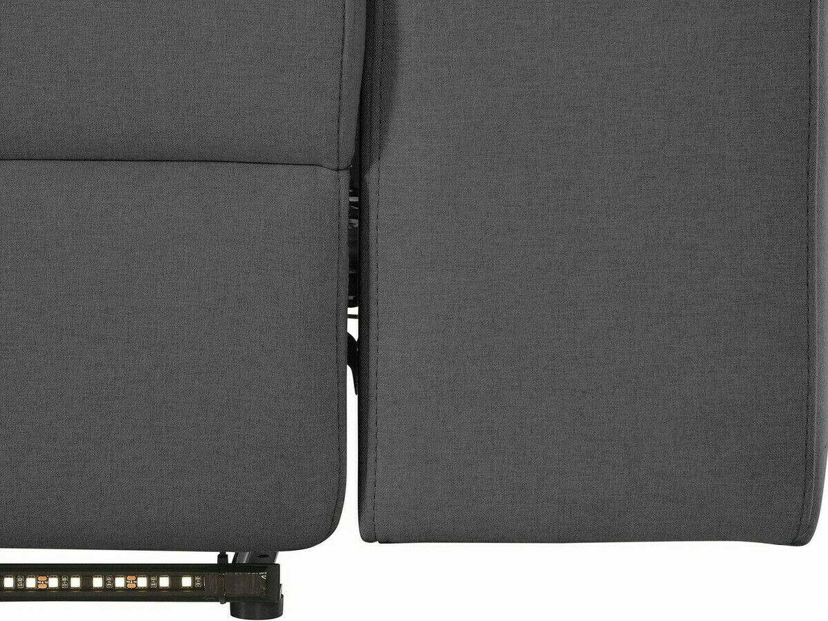 Pehme nurga recliner Denton 710 (Antratsiit)