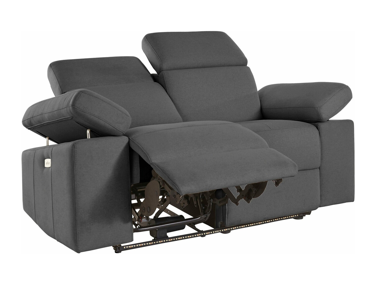 Diivan recliner Denton 724 (Antratsiit)