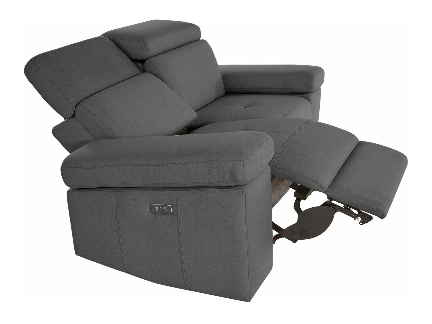 Diivan recliner Denton 724 (Antratsiit)