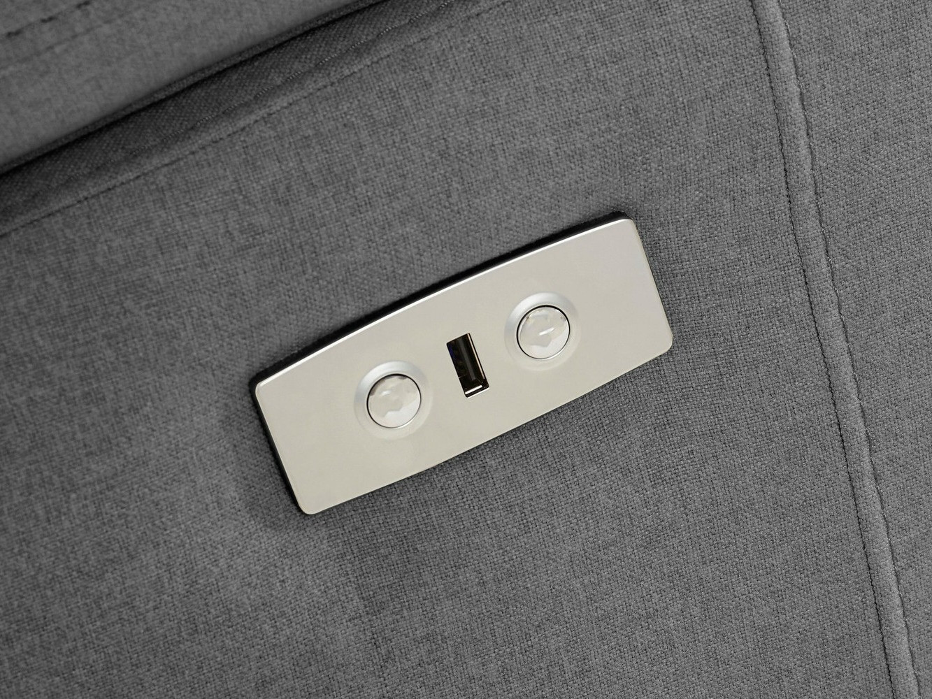 Diivan recliner Denton 724 (Antratsiit)