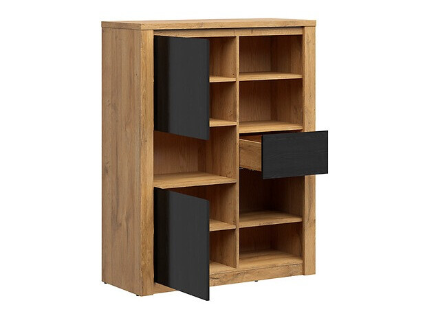 Riiul Boston 636 (Must tamm + Tamm)