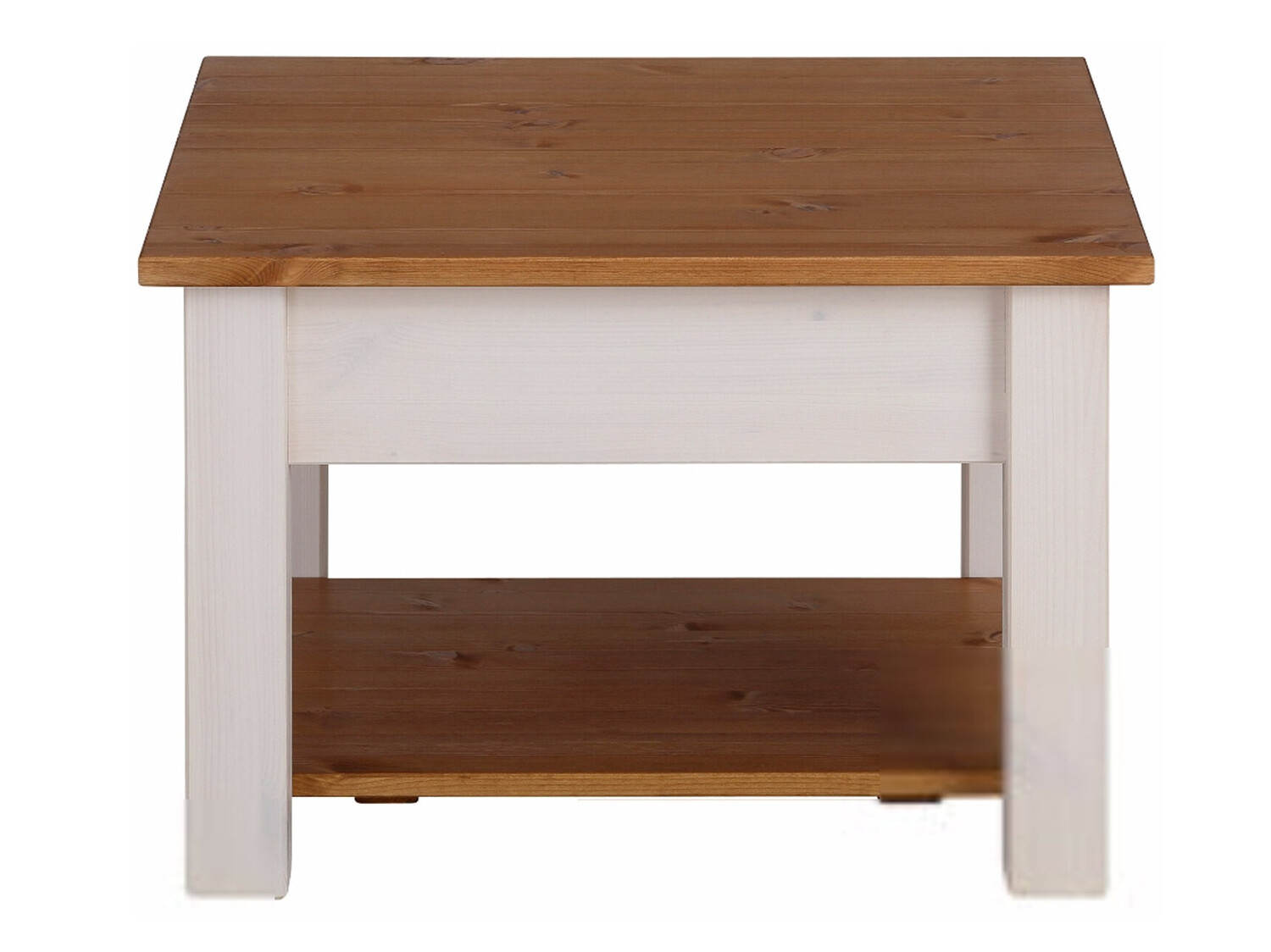 Diivanilaud Denton 753 (Valge + Mee tamm)