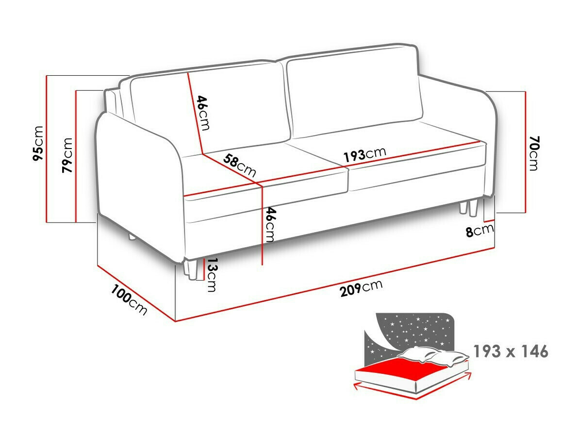 Diivanvoodi Columbus 122 (Mono 247)