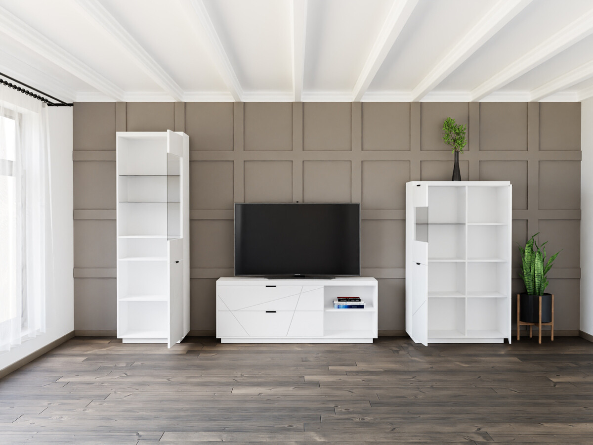 Elutoa komplekt Fivale 112 (Läikiv valge + Valge)