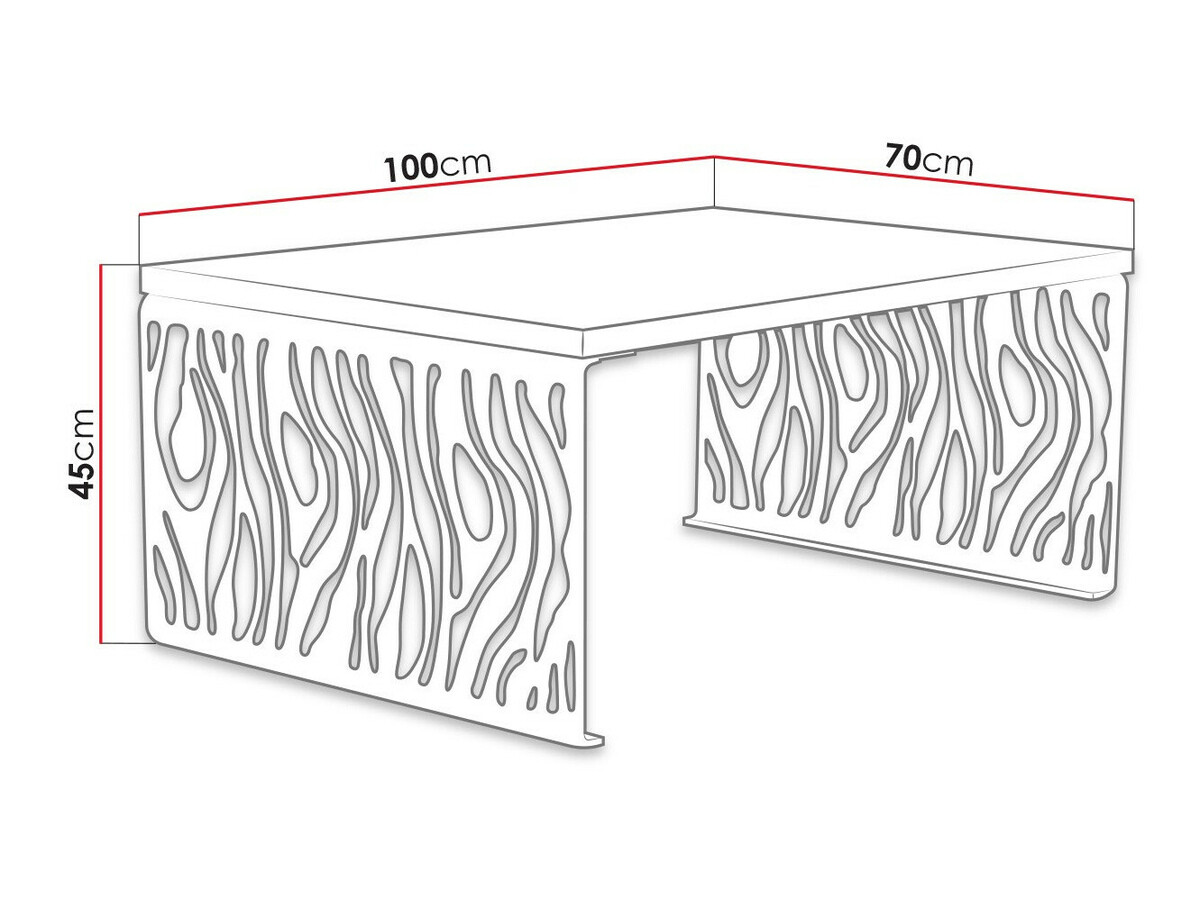 Diivanilaud Germantown 108 (Läikiv must + Matt must)
