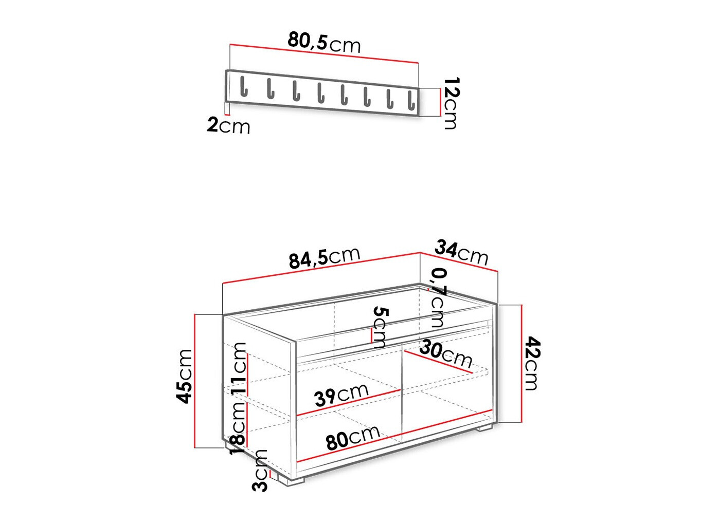 Esikukomplekt Comfivo 388