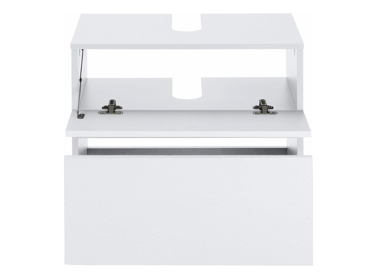 Vannitoa põrandakapp kraanikausile Soncamu 110 (Valge)