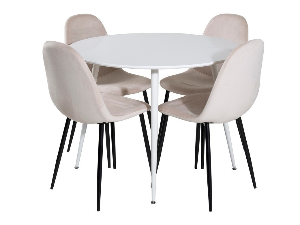 Söögitoakomplekt Dallas 1581 (Koor + Must)