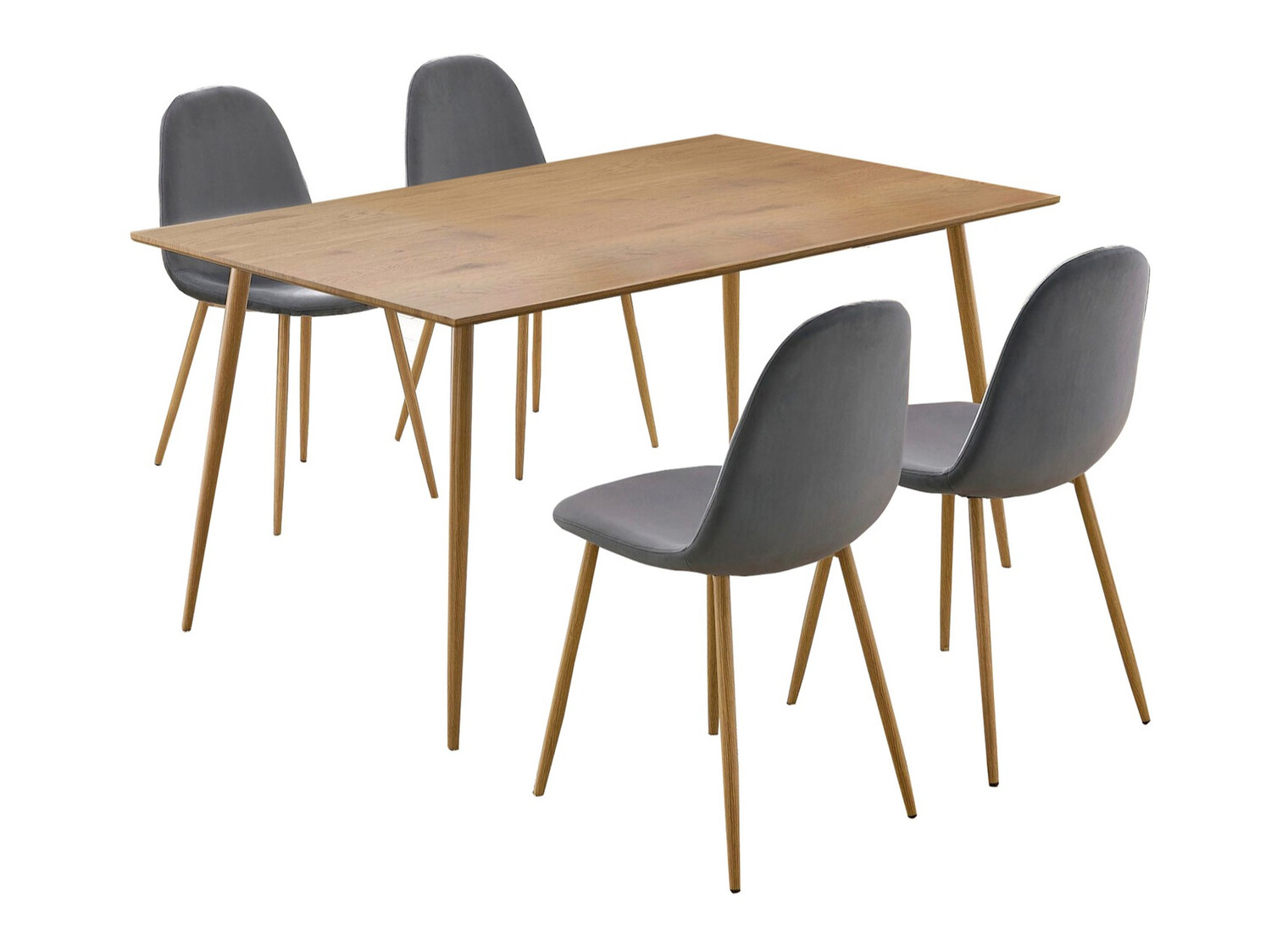 Söögitoakomplekt Denton 818 (Hall + Tamm)