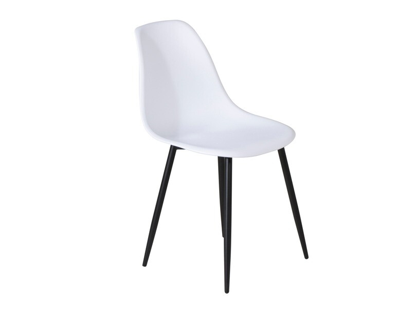 Söögitoakomplekt Dallas 1563 (Valge + Must)