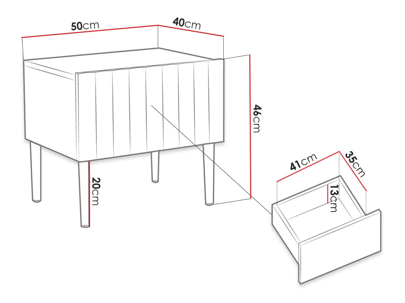 Öökapp Amplexal (Läikiv must + Must)