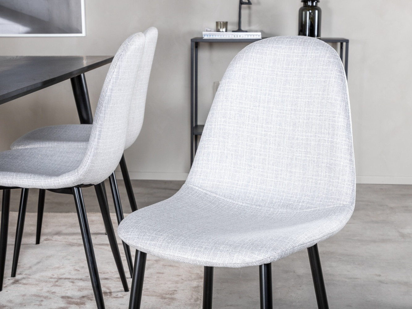 Söögitoakomplekt Dallas 2577 (Must)