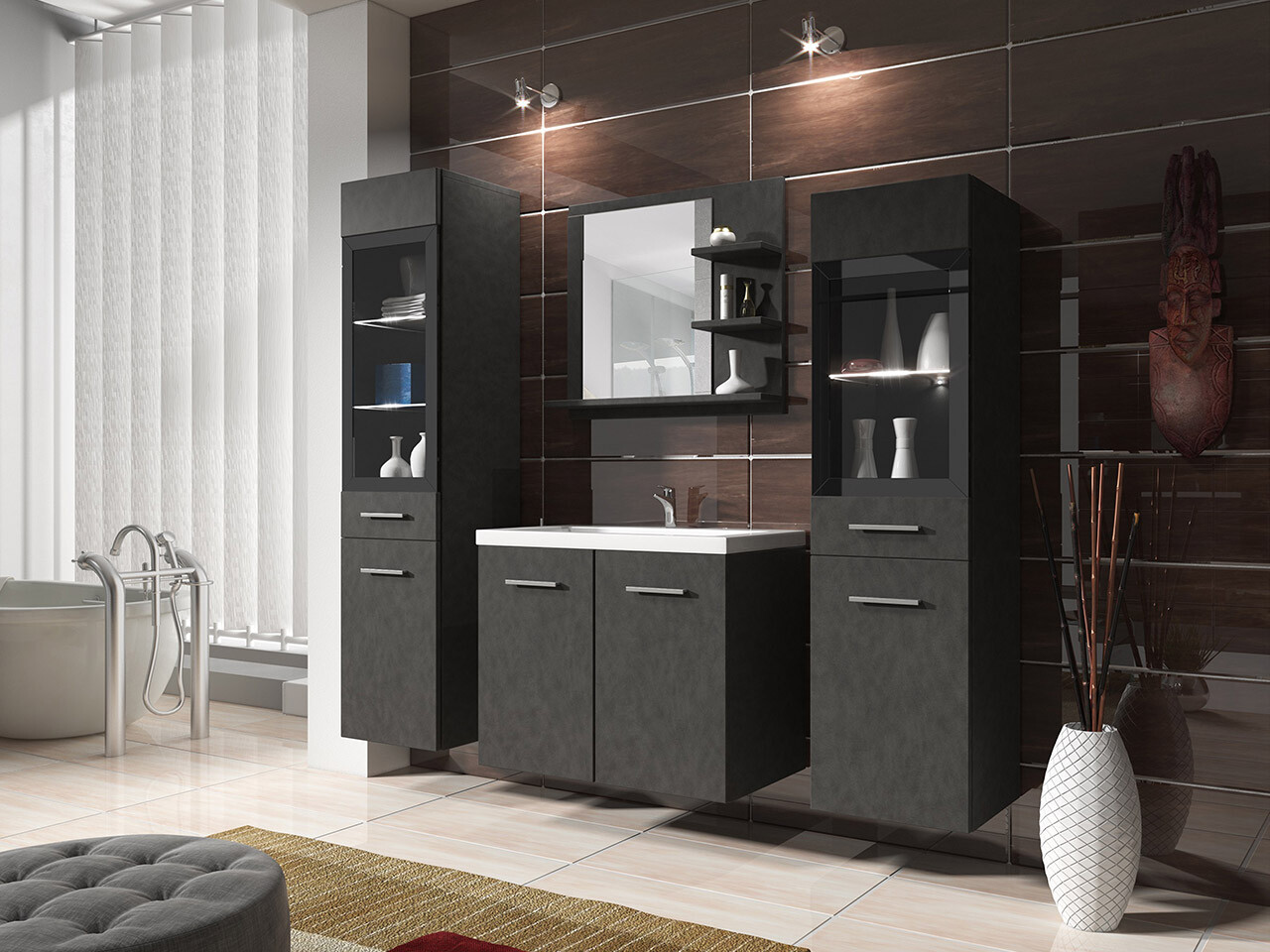 Vannitoakomplekt Scientia IV (Matera hall)