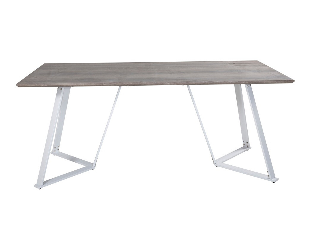 Söögitoakomplekt Dallas 1973 (Valge + Helehall)