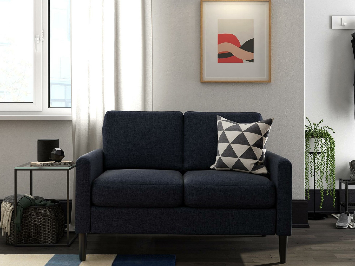 Diivan Tulsa 438 (Tumesinine)