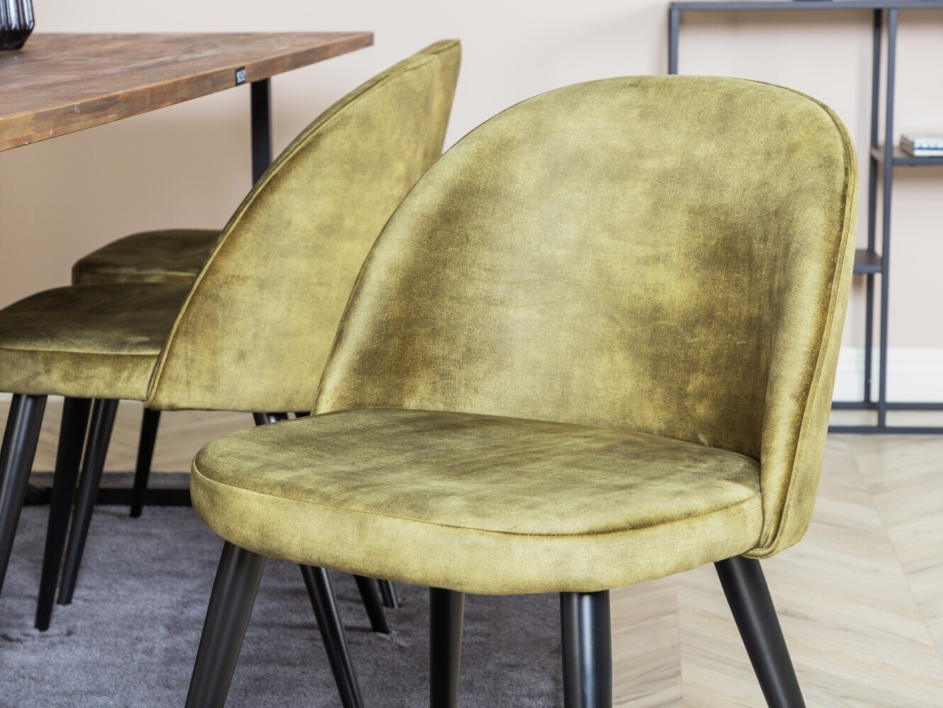 Söögitoakomplekt Dallas 1598 (Tolmune roheline)