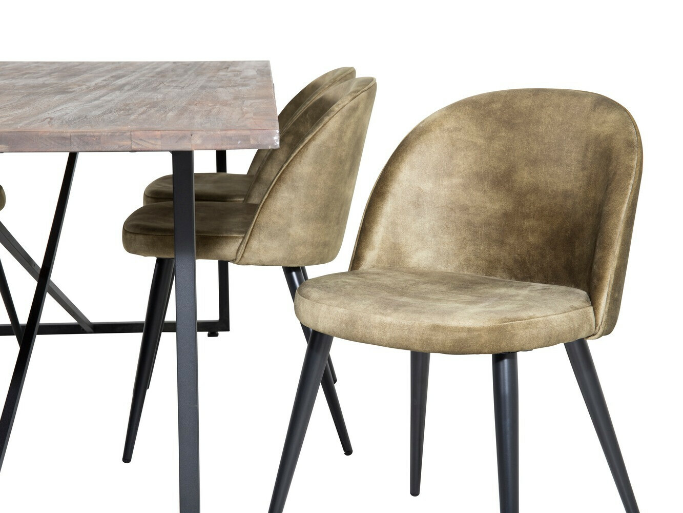 Söögitoakomplekt Dallas 1598 (Tolmune roheline)