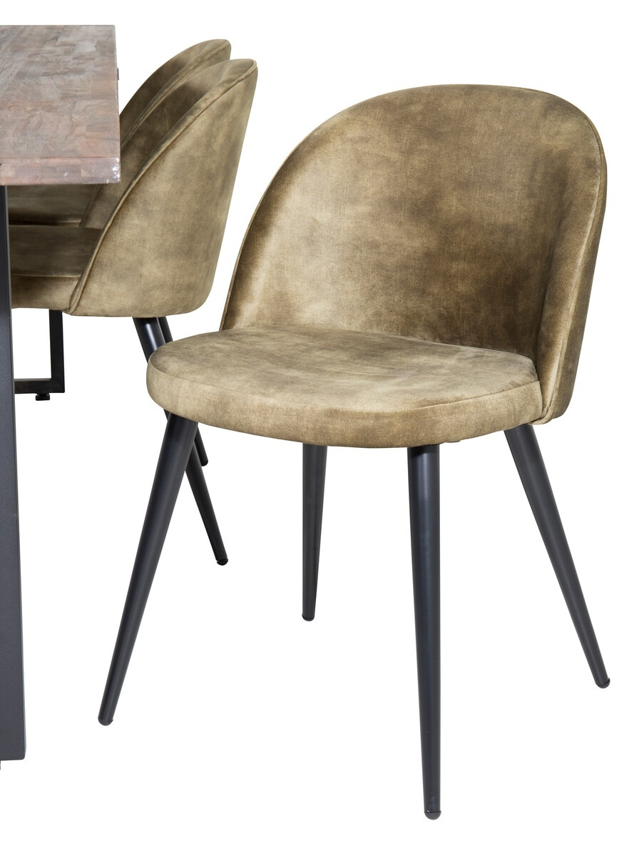 Söögitoakomplekt Dallas 1598 (Tolmune roheline)