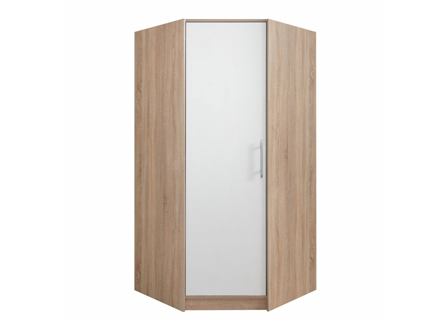 Nurgariidekapp Cavmero 106 (Sonoma tamm + Valge)