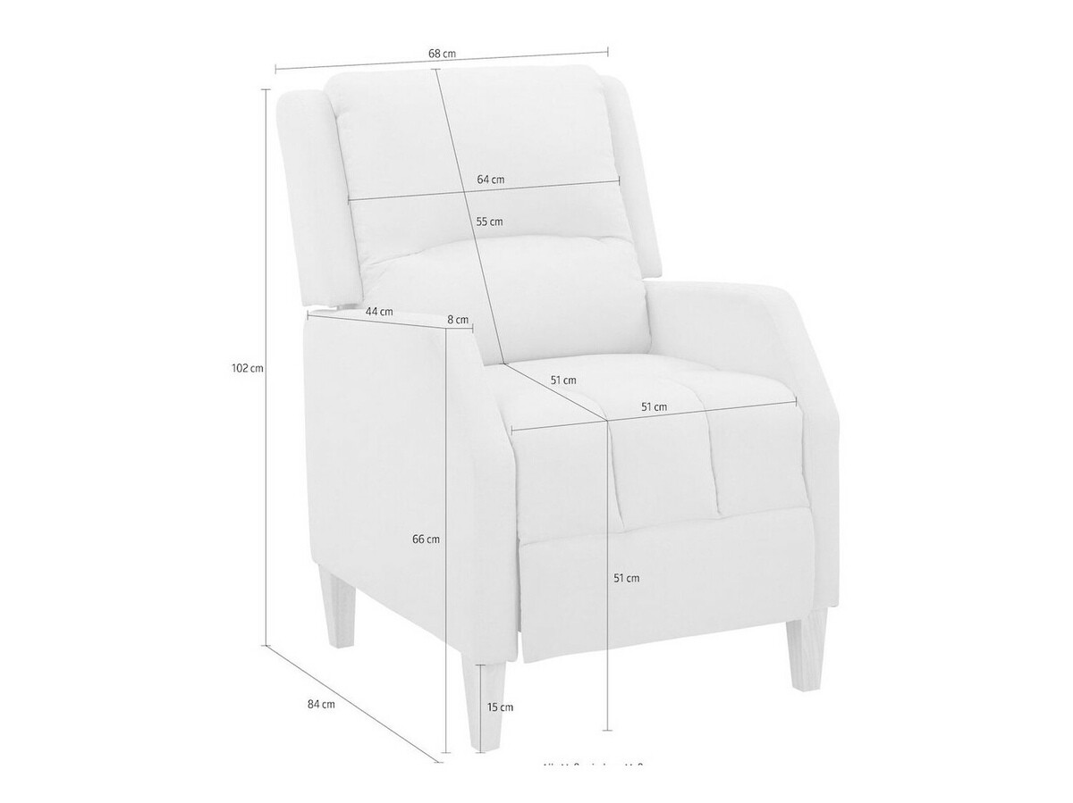 Tugitool recliner Denton 897 (Hall)