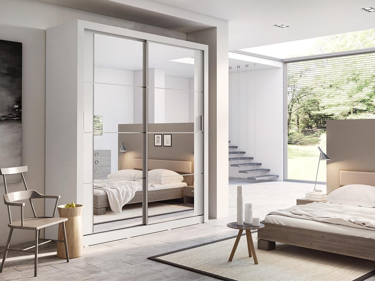 Riidekapp Fresno 102 (Valge)