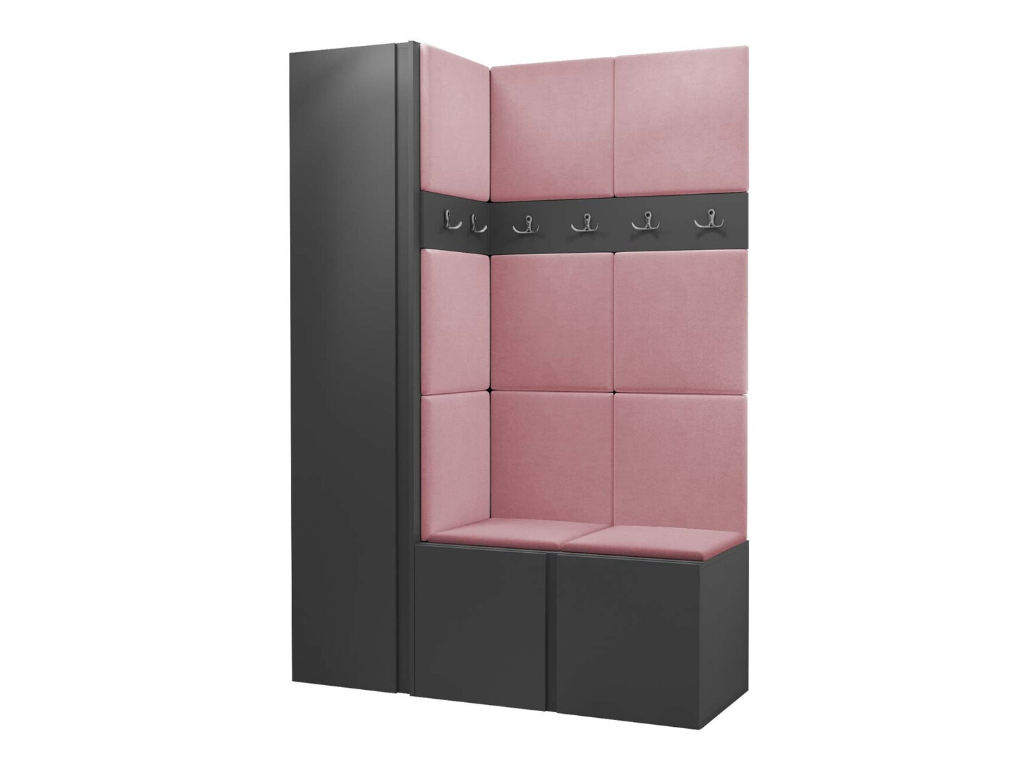 Esikukomplekt Hartford 471 (Grafiit)