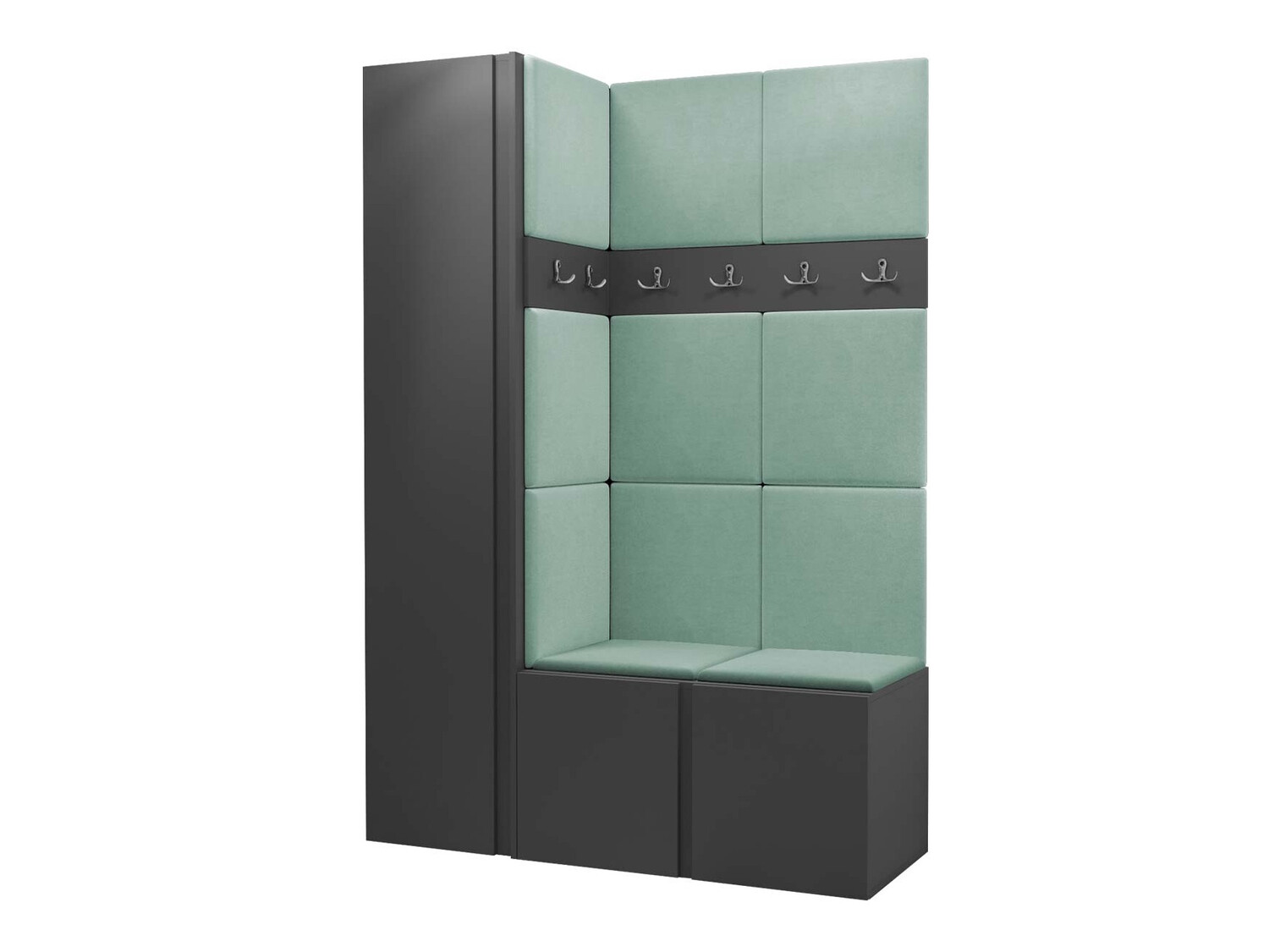 Esikukomplekt Hartford 471 (Grafiit)