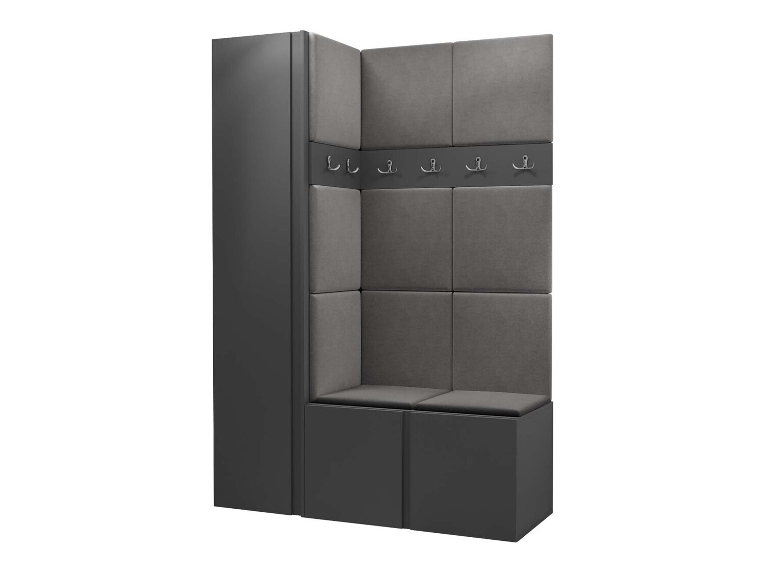 Esikukomplekt Hartford 471 (Grafiit)