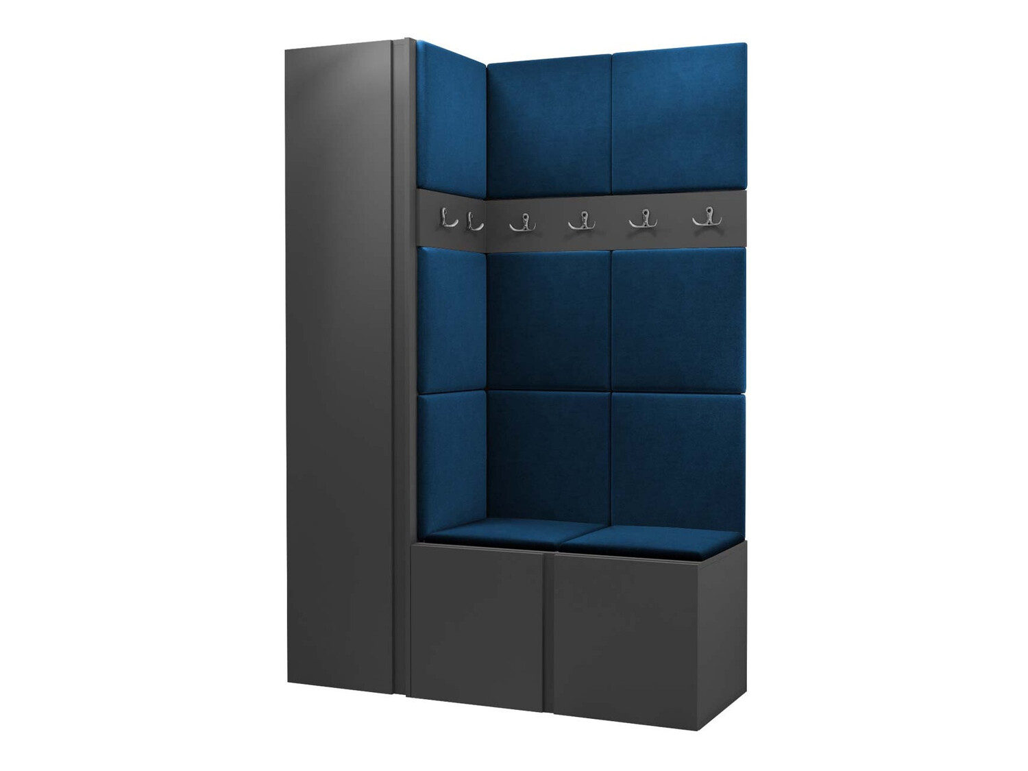 Esikukomplekt Hartford 471 (Grafiit)