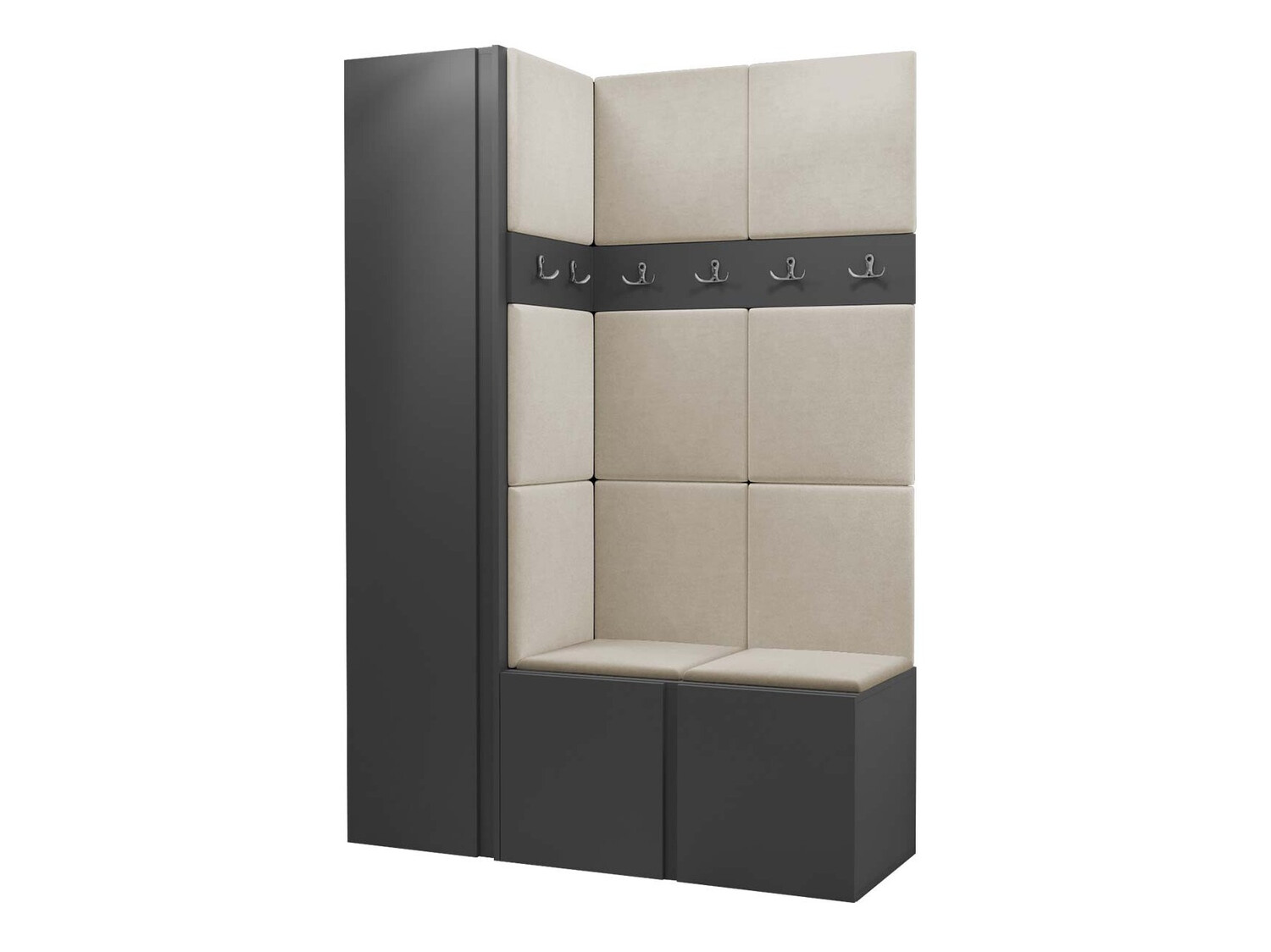 Esikukomplekt Pinis IX (Grafiit)