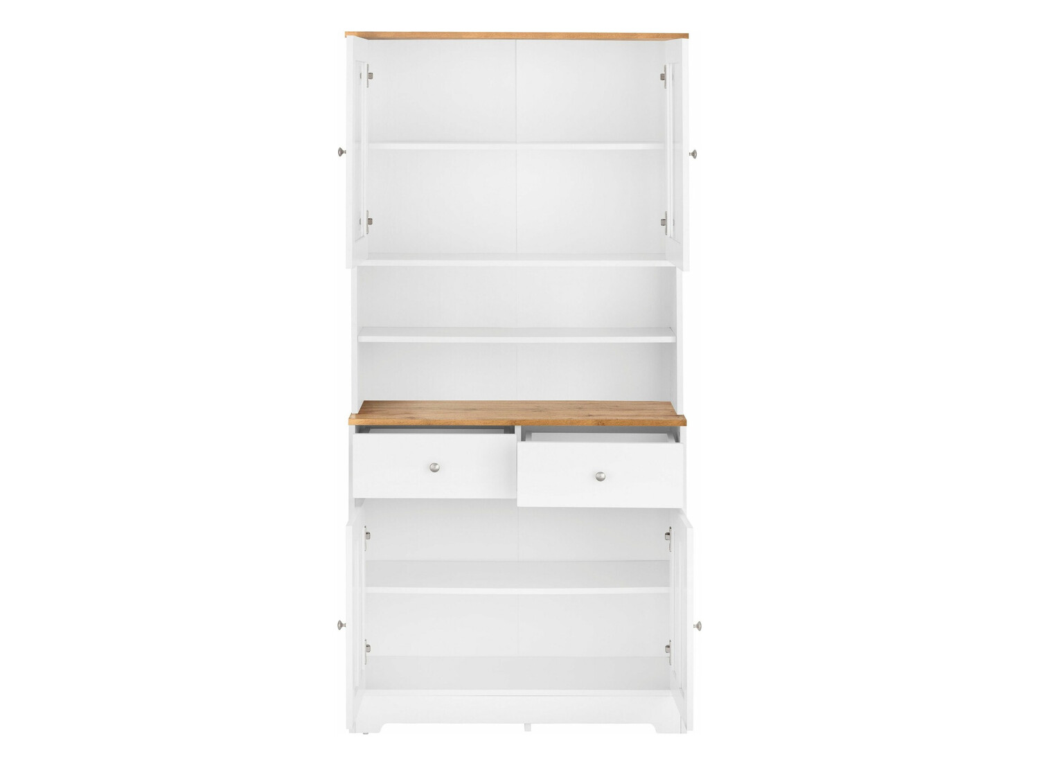 Riiul Denton 892 (Valge + Tamm)