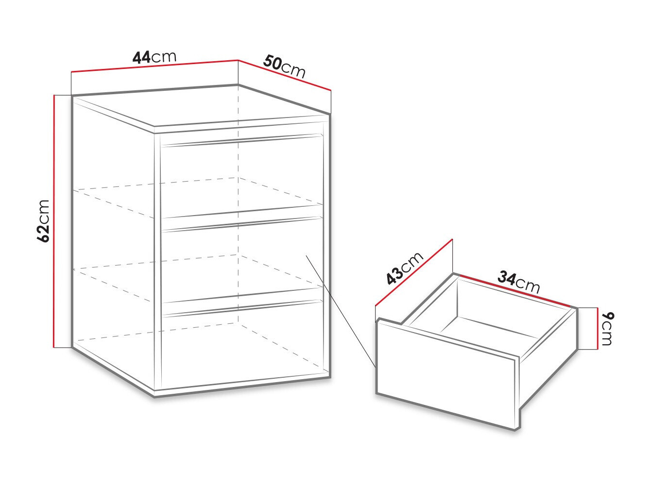 Sahtelkapp Catromi 124 (Valge)
