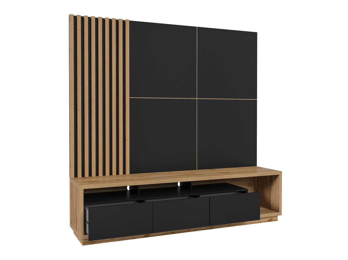 Elutoa komplekt Austin 360 (Wotani tamm + Must + Matt must)