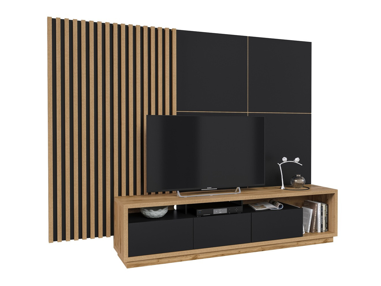 Elutoa komplekt Austin 362 (Wotani tamm + Matt must + Must)