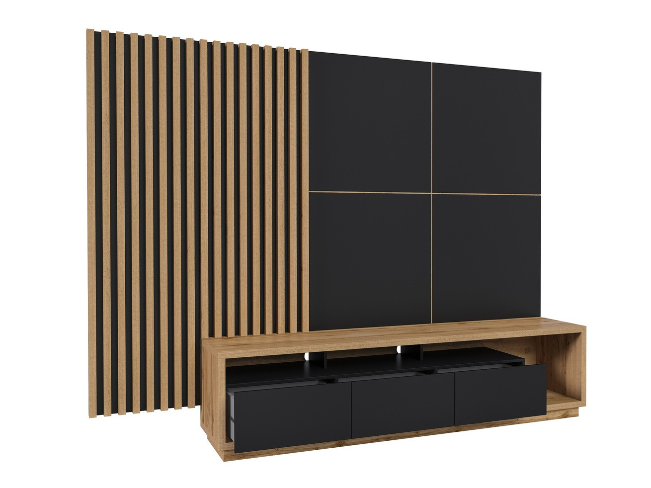 Elutoa komplekt Austin 362 (Wotani tamm + Matt must + Must)