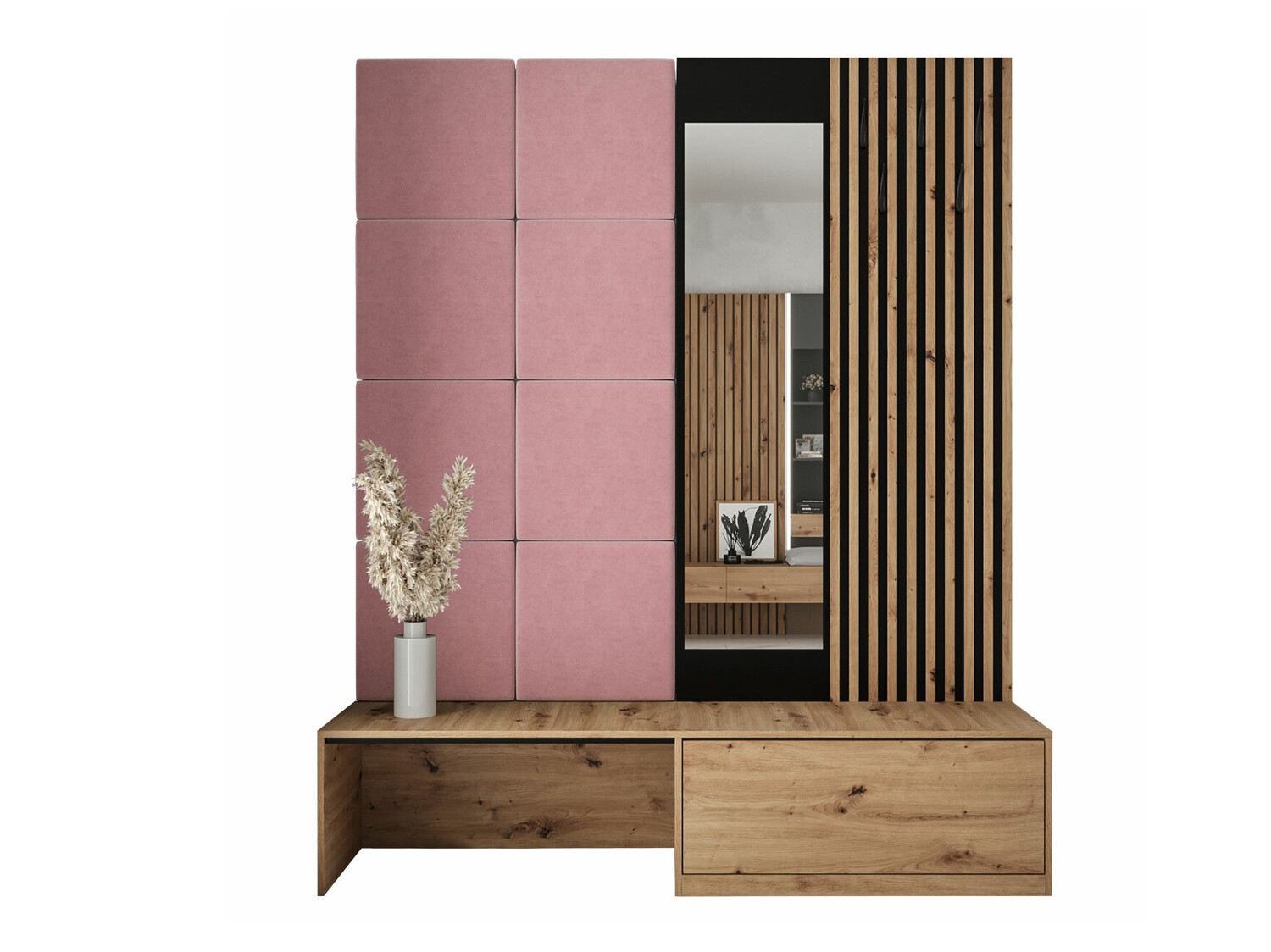 Esikukomplekt Hartford 322 (Artisan tamm + Manila 09)