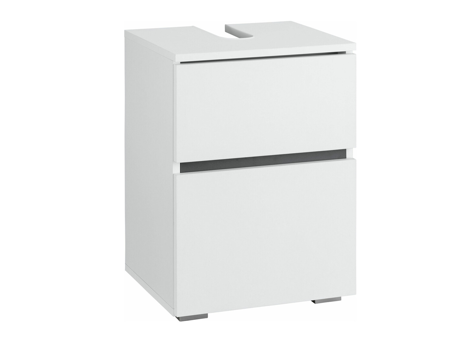 Vannitoa põrandakapp kraanikausile Soncamu 103 (Valge)