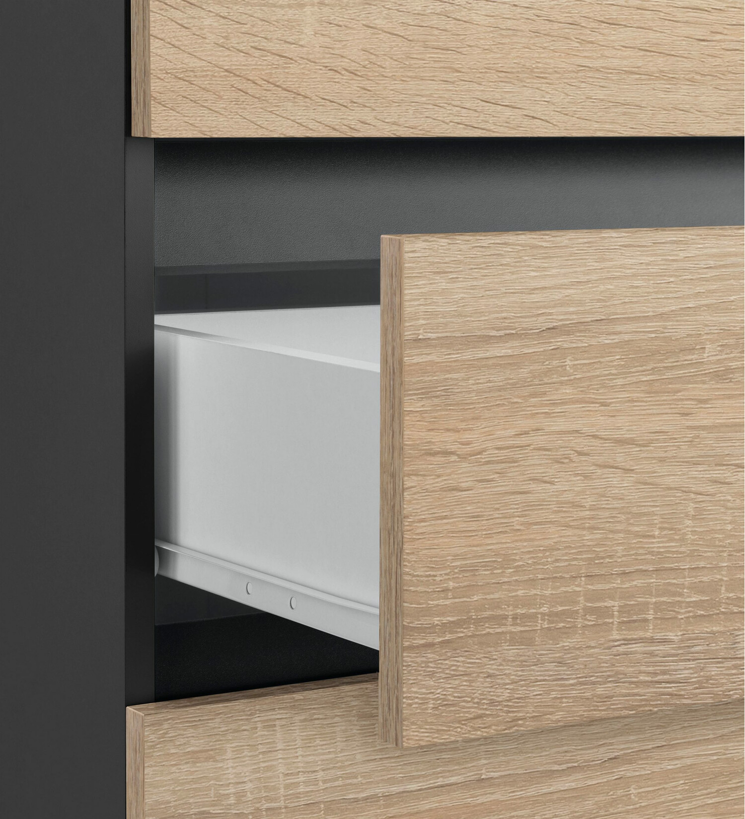 Vannitoa põrandakapp Soncamu 101 (Antratsiit + Tamm)