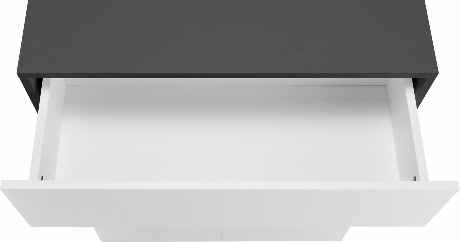 Vannitoa põrandakapp Soncamu 101 (Valge + Antratsiit)