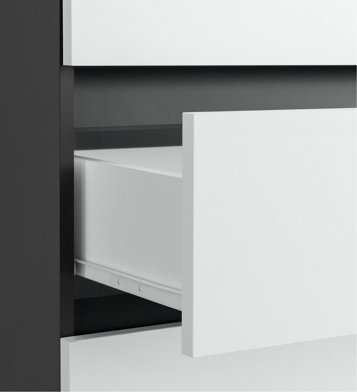 Vannitoa põrandakapp Soncamu 101 (Valge + Antratsiit)