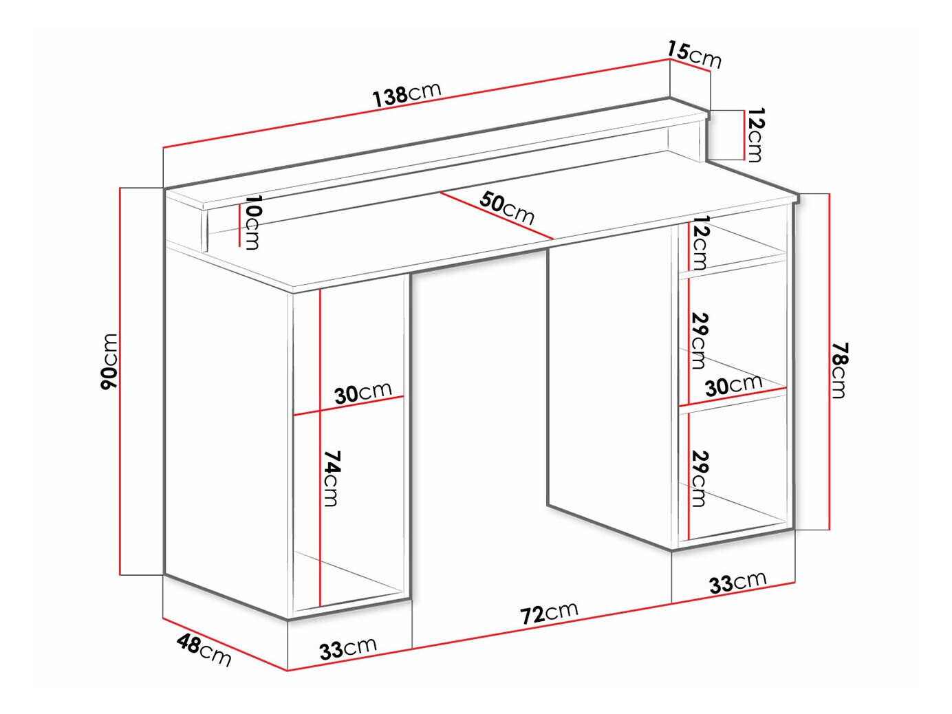 Mängurilaud Lila (Valge)