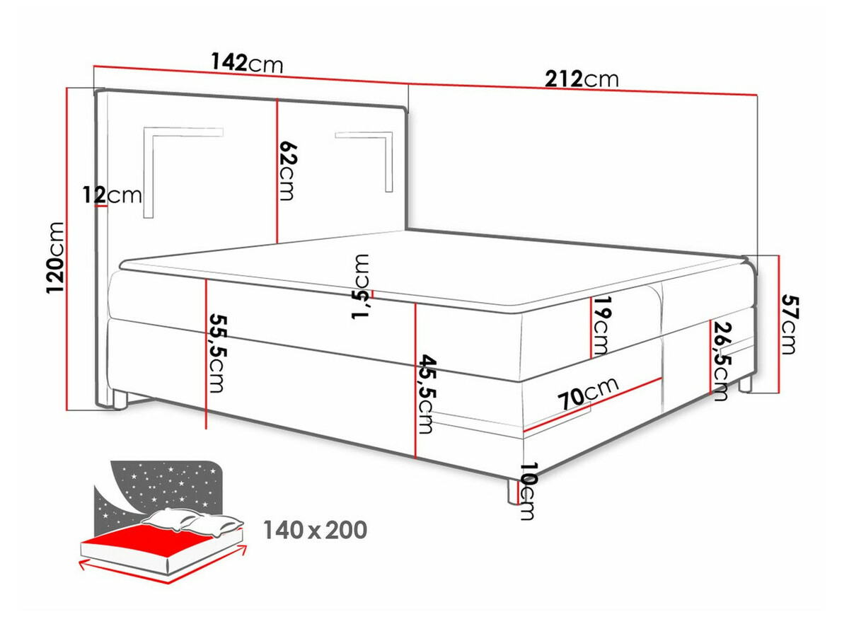 Kontinentaalvoodi Baltimore 173 (Fresh 13)