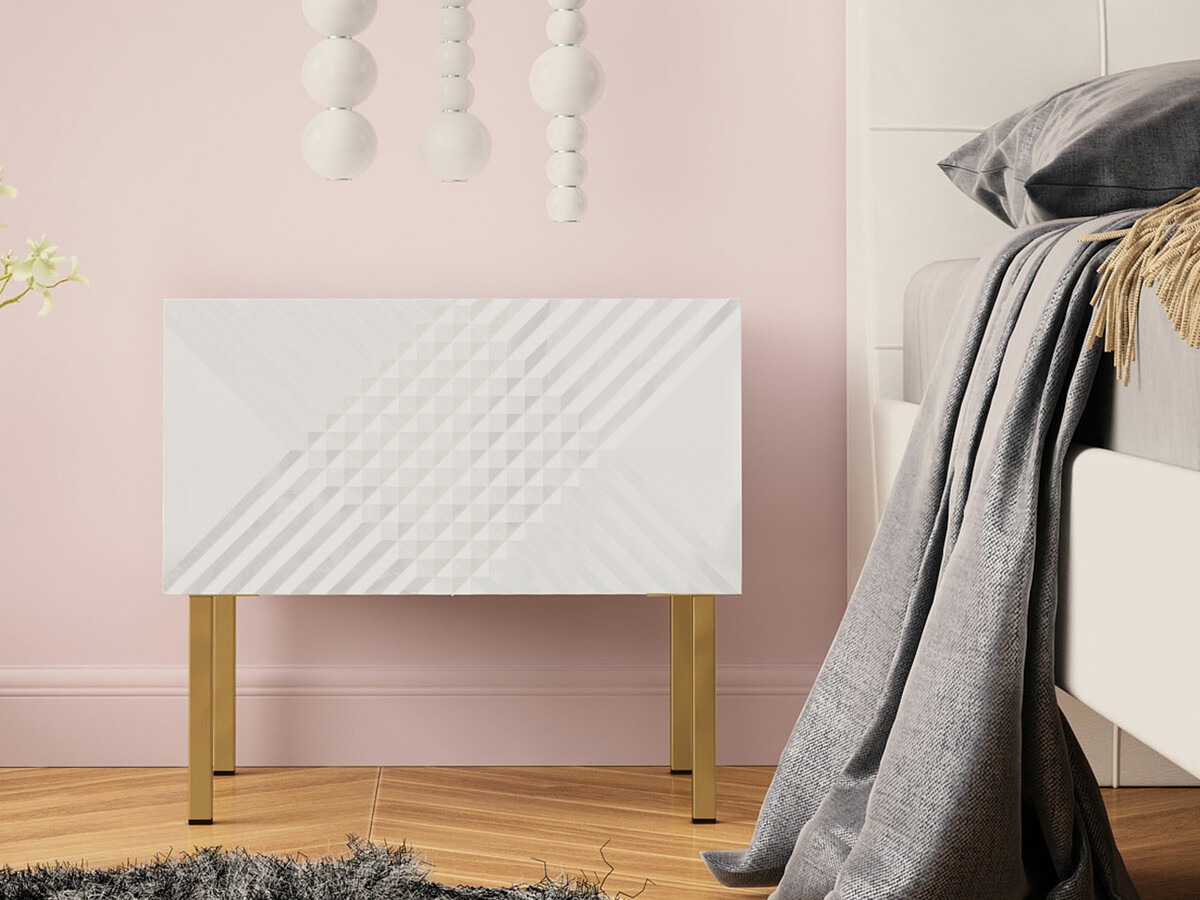 Öökapp Levelbu 102 (Valge + Läikiv valge)